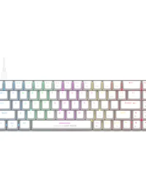 Cosmic Byte Artemis White Keyboard with Blue Mechanical Switch