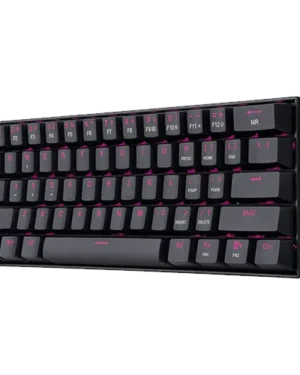 Redragon Dragon Born K630 60 Percent Mechanical Pink LED Gaming Keyboard With Brown Switch